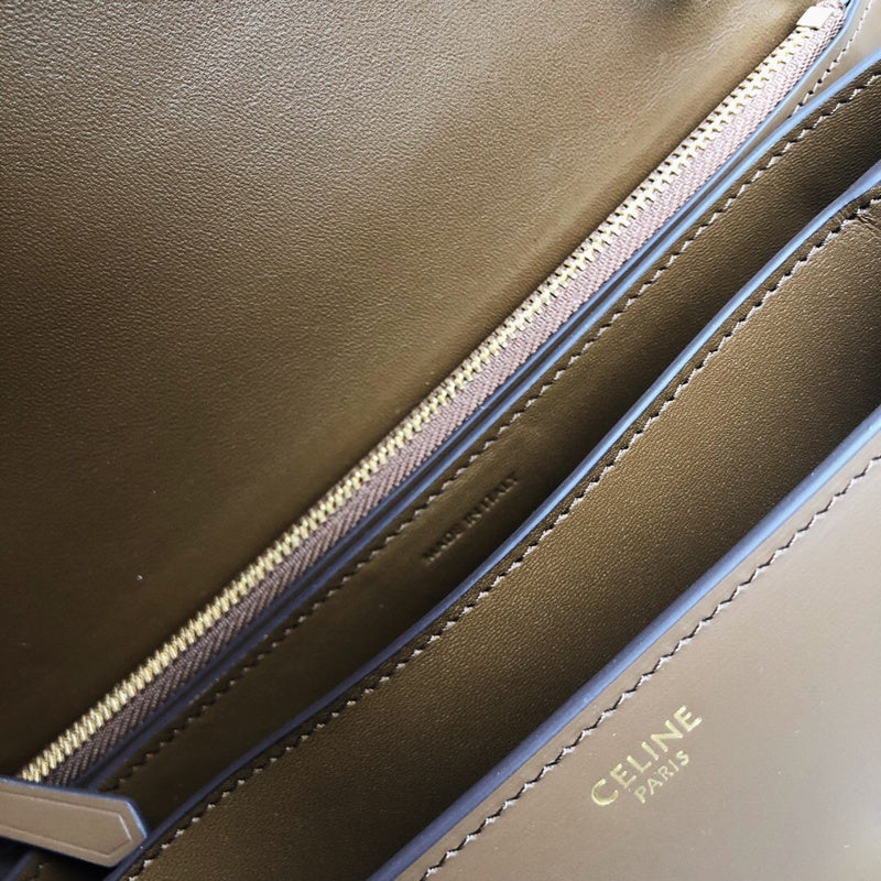 Top view of statement modern women's handbag – women's luxury handbag