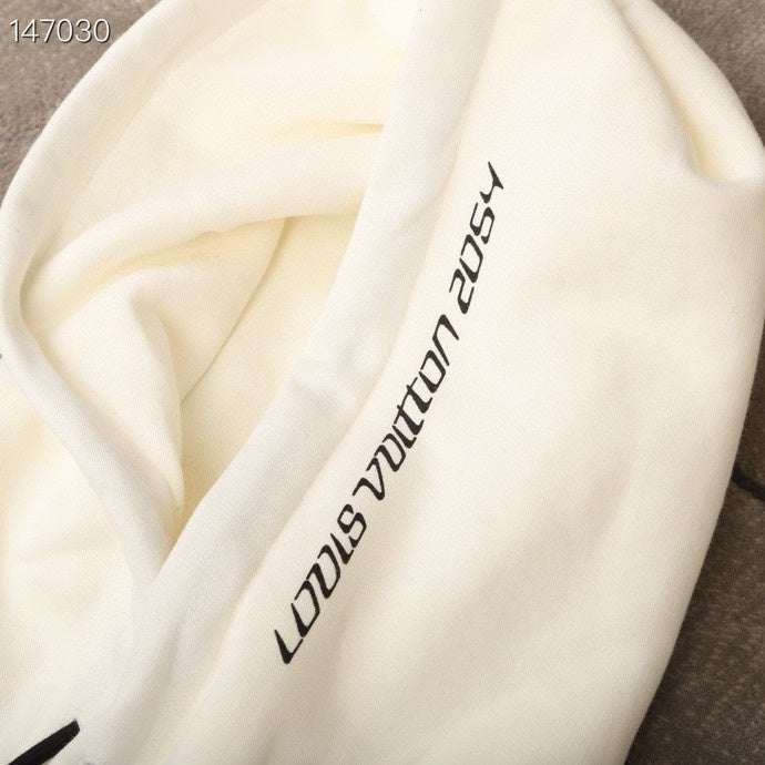 Back view of Louis Vuitton luxury clothing with tailored silhouette