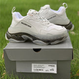 Balenciaga shoes Style 387 - top view showing design