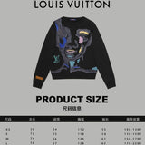 Back view of Louis Vuitton luxury clothing with tailored silhouette