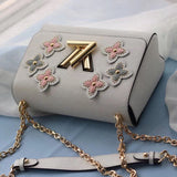 Interior view of refined modern women's handbag – women's luxury accessory