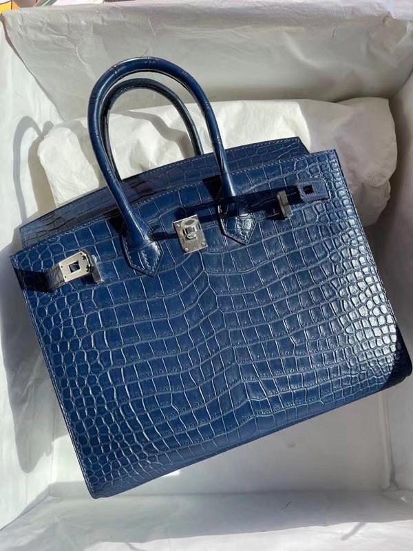 Streamlined bag shown from front angle
