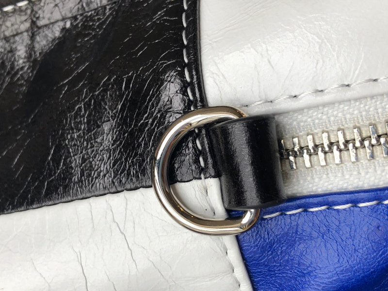 Refined Faux Leather Handbag - Sleek Minimalist Lines | Women's Luxury Handbag #935 - alternate angle view (image 8) of designer-inspired handbag