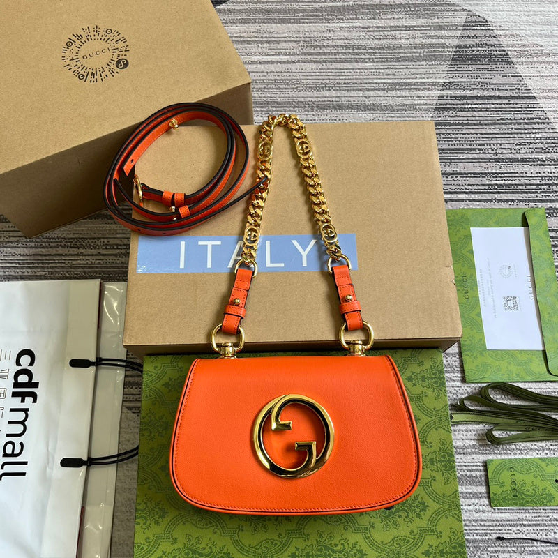 Front view of sleek signature women's handbag – women's luxury accessory