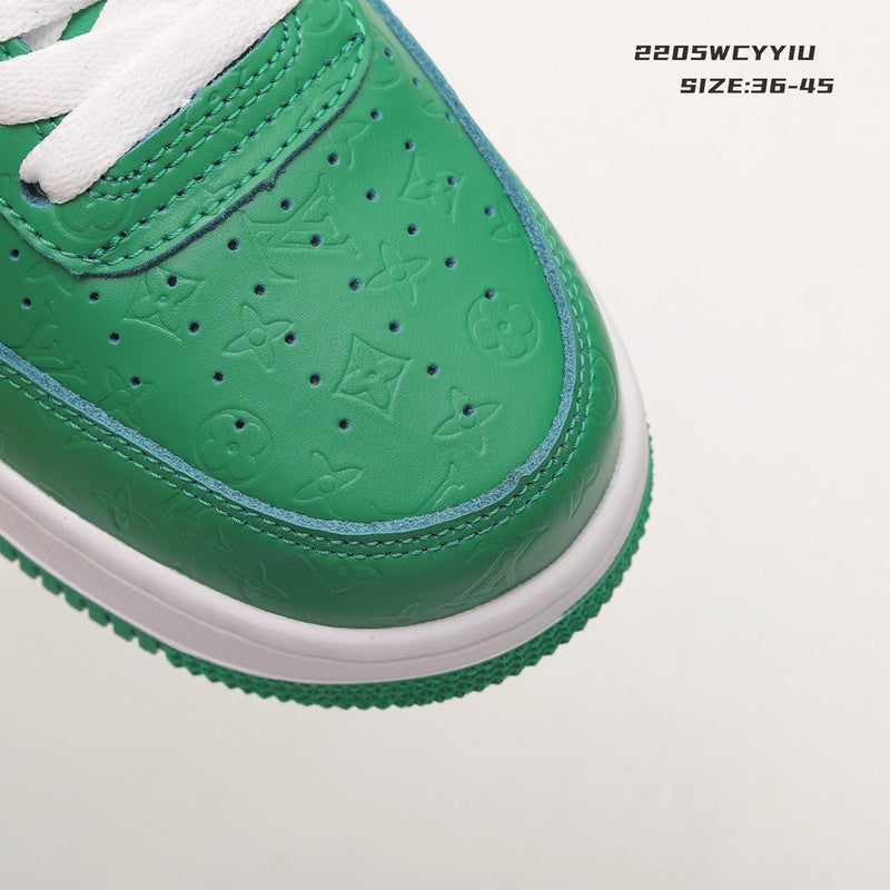 Nike sneakers detailed view showing premium designer craftsmanship