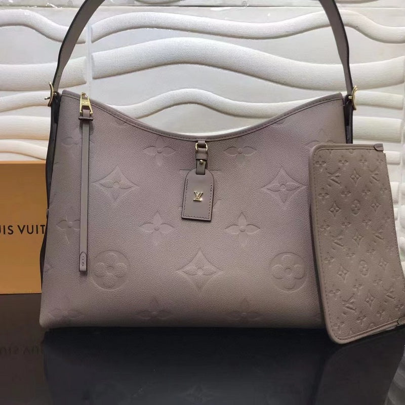 Side profile of classic premium women's handbag – women's premium purse