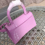Top view of everyday-luxe statement women's handbag – women's statement bag