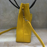 Sophisticated Faux Leather Handbag - Modern Structured Build | Women's Fashion Handbag #927 - back view (image 4) of designer-inspired handbag