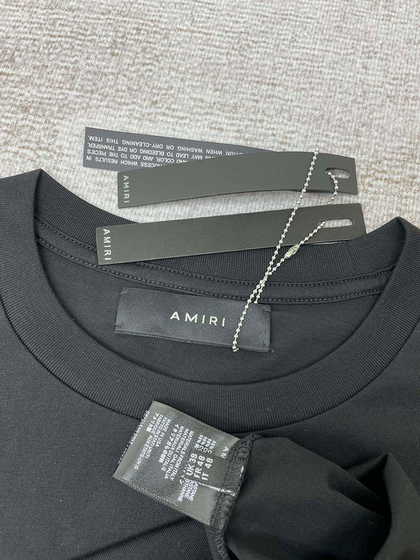 Amiri t-shirt front view designer style