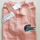 Flat lay presentation of Lacoste luxury clothing with tailored silhouette