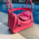  sleek structured bag detail view showing craftsmanship