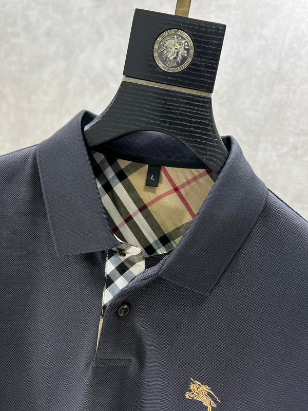 Close-up of Burberry designer clothing craftsmanship