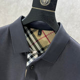 Close-up of Burberry designer clothing craftsmanship