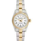 Side view of Rolex women's watch