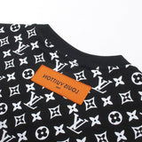 Side profile of Louis Vuitton cotton t-shirt with everyday silhouette