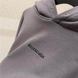 Close-up of Balenciaga designer clothing craftsmanship