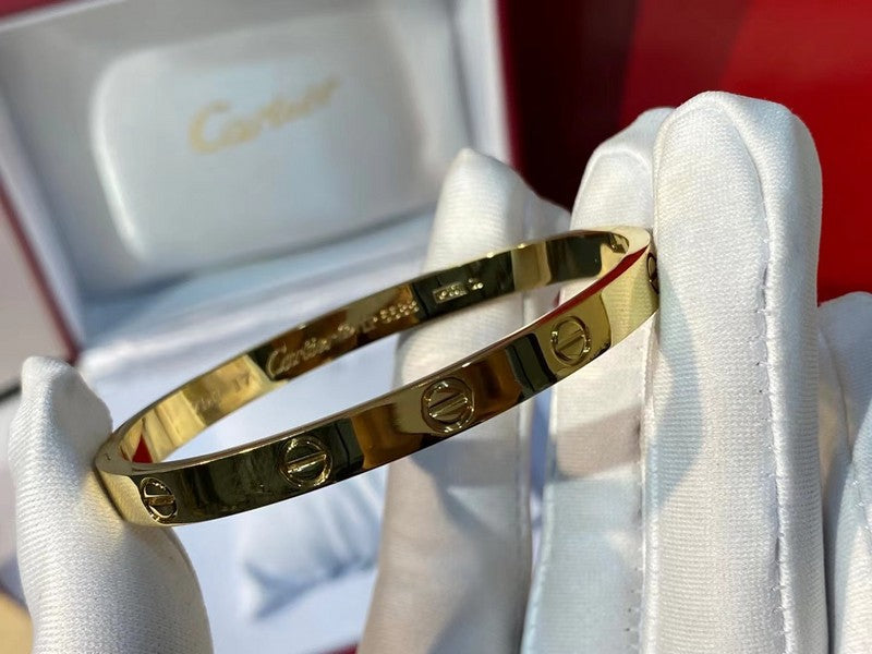 Front view of Cartier unisex jewelry piece