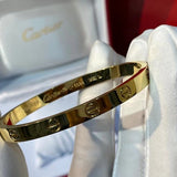 Front view of Cartier unisex jewelry piece
