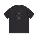 Side profile of Givenchy luxury clothing with signature branding
