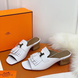 Hermes shoes Style 391 - close-up of luxury comfort fit