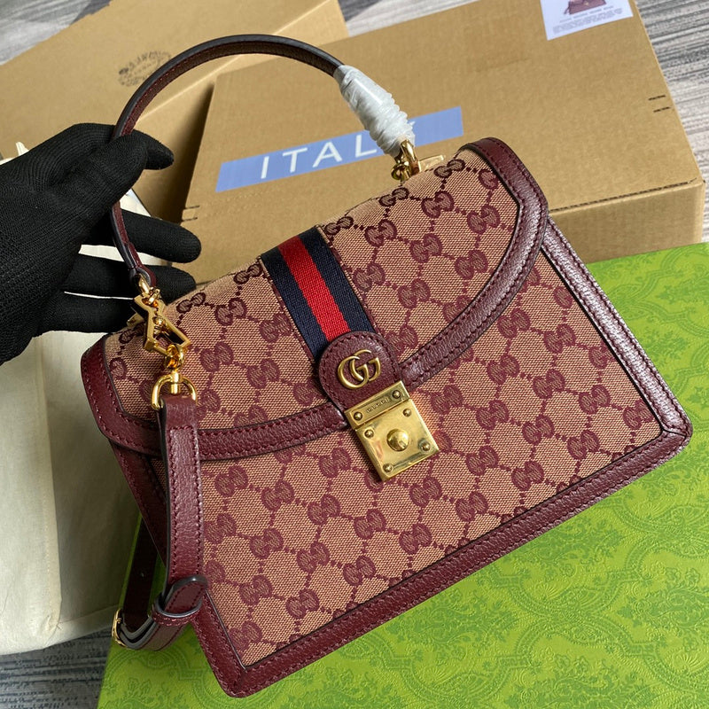 Interior view of statement refined women's handbag – women's everyday handbag