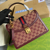 Interior view of statement refined women's handbag – women's everyday handbag