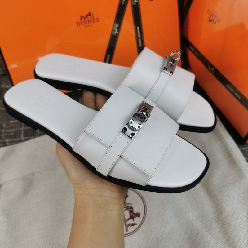 Hermes sandals Style 157 - angled studio shot