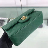 Zivas Charm Contemporary Flair Luxury Handbag (Signature Shape & Finish) – Back View