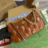 Interior view of polished premium bag