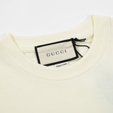 Close-up detail shot of Louis Vuitton cotton t-shirt with contemporary cut