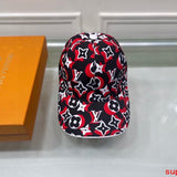 Close-up detail view of Louis Vuitton unisex cap
