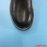Dior Grey Slip-On Sneakers - Front View