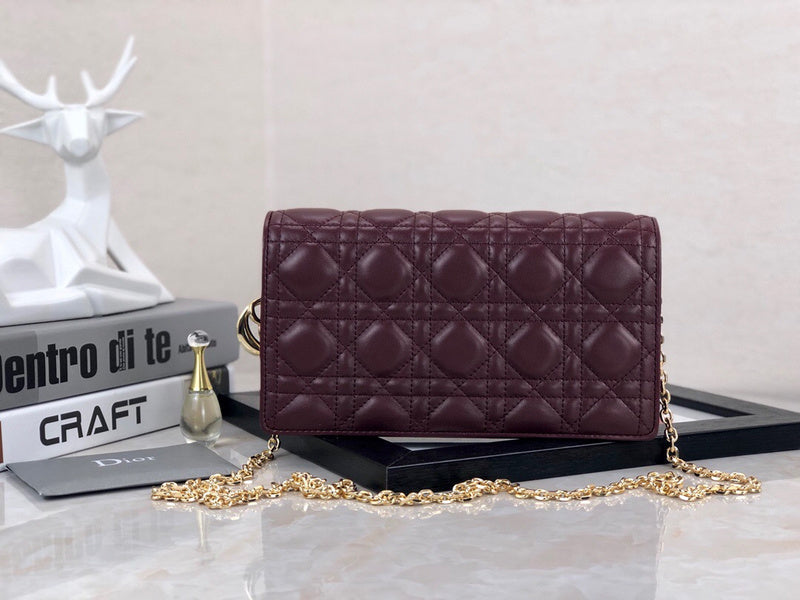 Side profile of signature structured women's handbag – women's everyday handbag