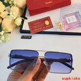 Side view of Cartier unisex sunglasses