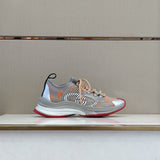 Gucci fresh white-and-black luxury sneakers view 9 sleek tonal finish