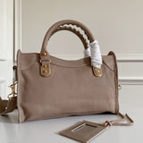 Zivas Charm Polished Finish Fashion Handbag (Refined Modern Silhouette) – Full Silhouette