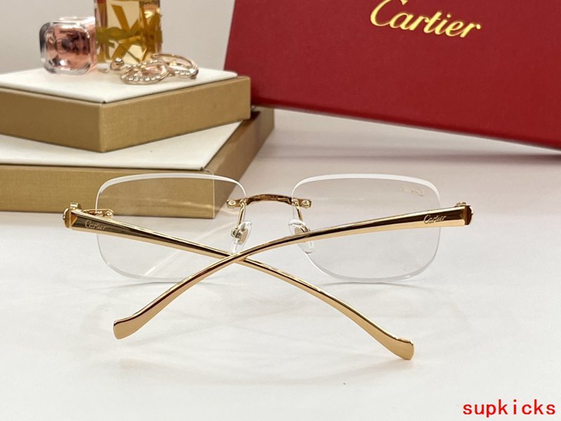 Full view of Cartier unisex sunglasses