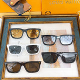 Lifestyle view of Louis Vuitton unisex sunglasses