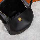 Interior view of polished premium bag