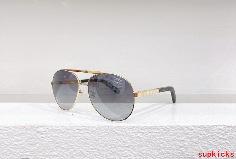 Front view of Louis Vuitton unisex sunglasses