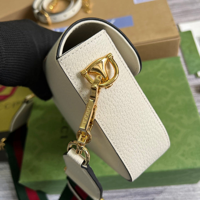 Top view of classic sleek women's handbag – women's designer-style accessory