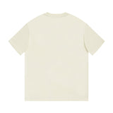 Side profile of Louis Vuitton cotton t-shirt with contemporary cut