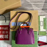 Front view of signature sleek women's handbag – women's designer-style accessory