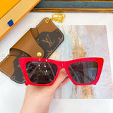 Side view of Louis Vuitton unisex sunglasses