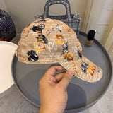 Full view of Burberry unisex cap