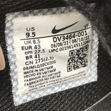 Nike fresh white-and-black luxury sneakers view 5 signature lace-up style