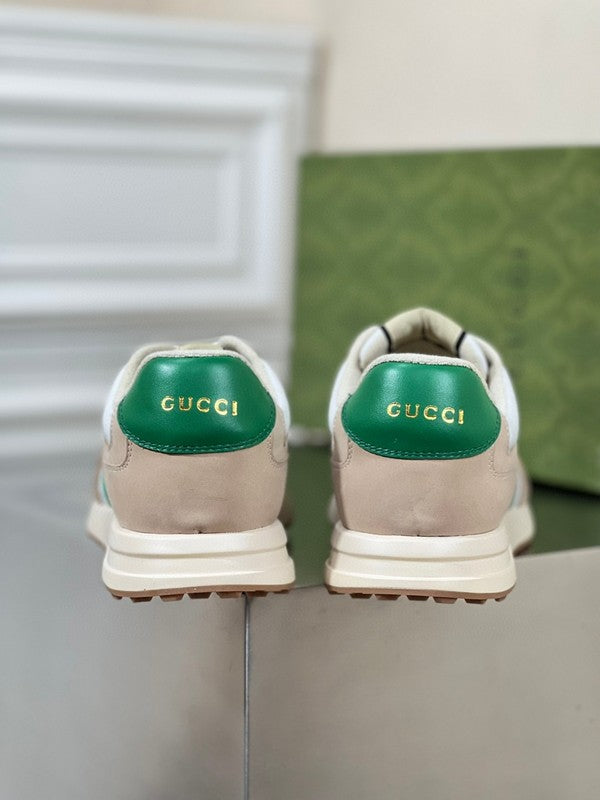 Gucci fresh white-and-black luxury sneakers view 4 streetwear statement look