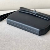 Close-up detail of poised bag design
