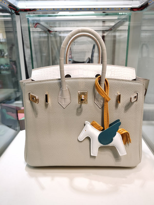 Interior view of elegant premium bag