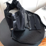 Interior view of polished everyday-luxe women's handbag – women's statement bag
